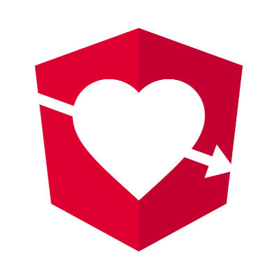 Angular love logo